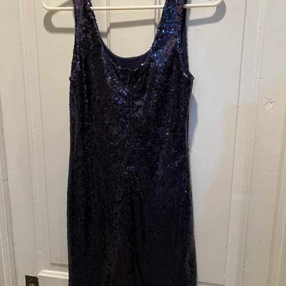 Rue 21 Sequin Blue Mini Dress size small - Picture 4 of 7